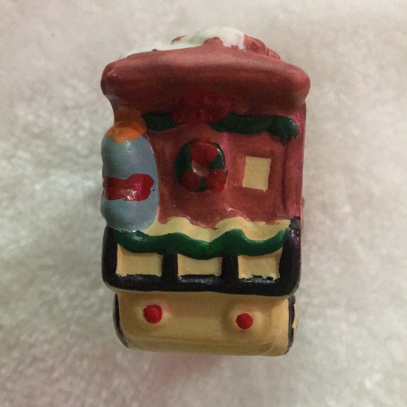 Festive Ceramic Train Car - Picture 6 of 6